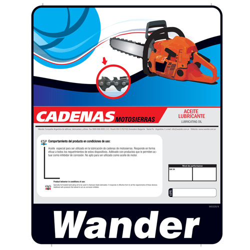 CADENAS 30 MOTOSIERRA  WANDER  205L  TAMBOR (W0329)